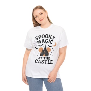 Spooky Magic Castle T-Shirt, Disney Halloween Tee, Halloween Magic Castle, Gift for Disney Lovers, Vacation Shirt