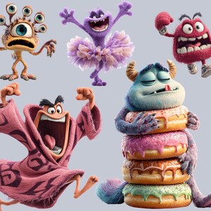 Discover the 130+ Quirky Funny Monster Clipart Bundle featuring silly monster stickers, goofy monster bundle PNGs, and cute monster graphics perfect for kids crafts, monster party clipart, and playful monster designs. Includes monster PNG, cartoon monster art, spooky cute monsters, digital monster PNGs, and colorful monster art for scrapbooking, planners, t-shirt designs, birthday invitations, DIY monster stickers, and print-on-demand projects.