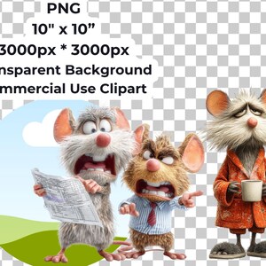 Discover 110+ Funny Quirky Mouse Clipart designs featuring adorable, silly, and cartoon-style mice perfect for creative projects. This cute mouse PNG bundle includes digital mouse art, printable mouse stickers and planner clipart ideal for POD designs, kids crafts, wall art, and scrapbooking. High-quality transparent PNGs bring playful charm to every DIY, printable, and digital creation.