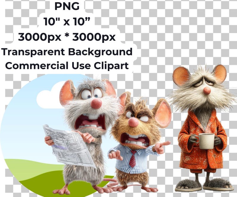 Discover 110+ Funny Quirky Mouse Clipart designs featuring adorable, silly, and cartoon-style mice perfect for creative projects. This cute mouse PNG bundle includes digital mouse art, printable mouse stickers and planner clipart ideal for POD designs, kids crafts, wall art, and scrapbooking. High-quality transparent PNGs bring playful charm to every DIY, printable, and digital creation.