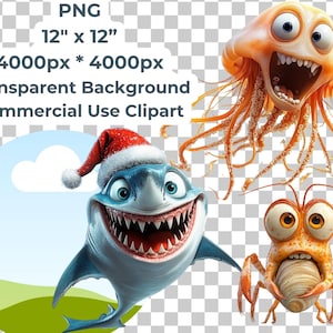 300+ Ocean Life Clipart Bundle – Fish Sea Creatures Corals Marine Life PNGs - Ocean Animals Digital Clipart Underwater Clipart Sea Life PNG