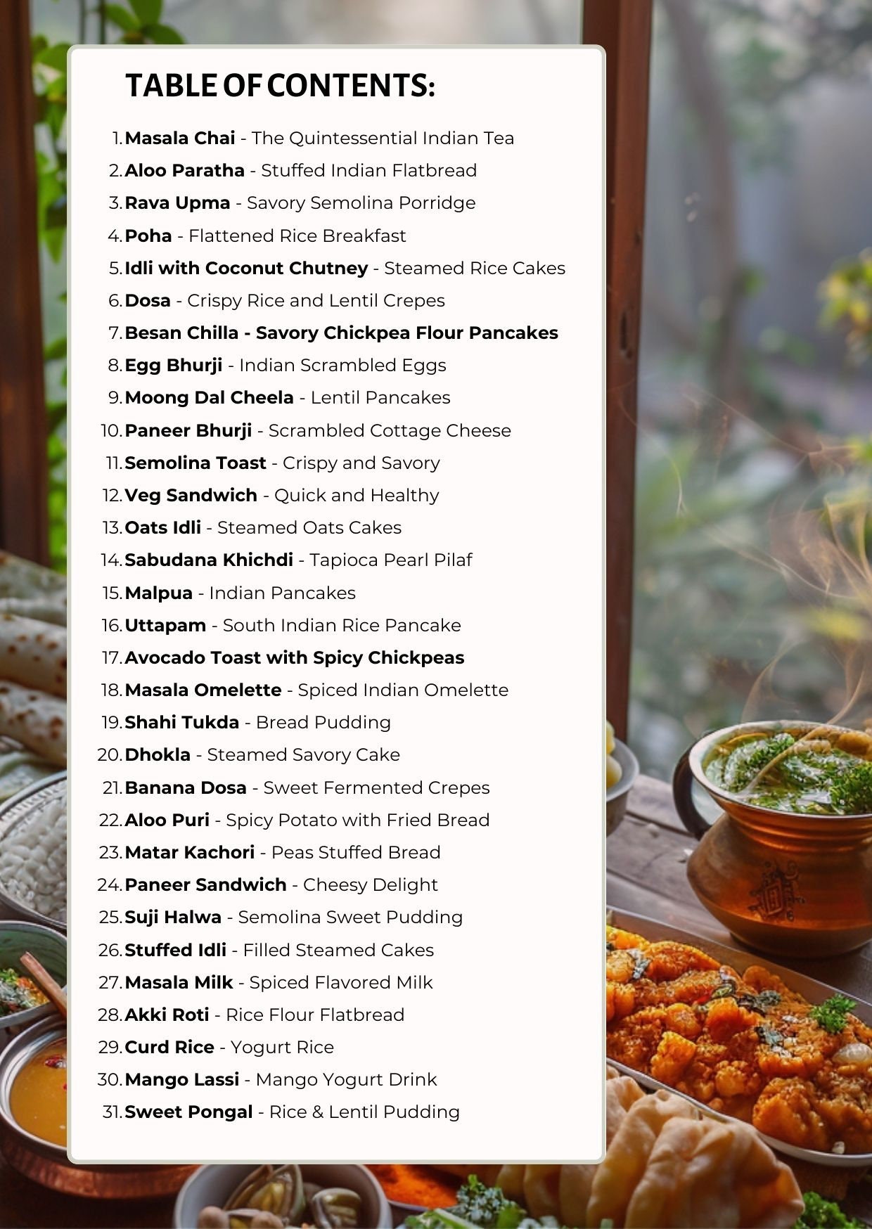 31 Best Indian Breakfast Recipes Indian Breakfast Ideas Digital Recipe
