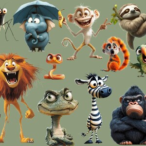 jungle clipart funny jungle art cute jungle png animal clipart set jungle animal art quirky jungle art jungle stickers jungle animals png cartoon jungle art jungle graphics cute jungle animals