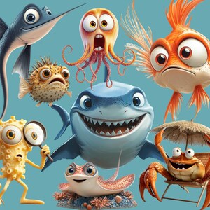 Ocean clipart sea life clipart underwater clipart fish clipart set ocean animals png marine life clipart coral reef clipart ocean animal art sea creatures png tropical fish png ocean life clipart marine clipart