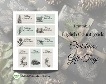 Christmas Gift Tags English Countryside Ralph Lauren Christmas