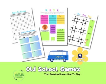 Old School Games That Grandma Knows How To Play