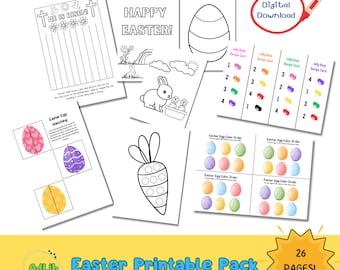 Easter Printable Pack for Preschool & Kindergarten