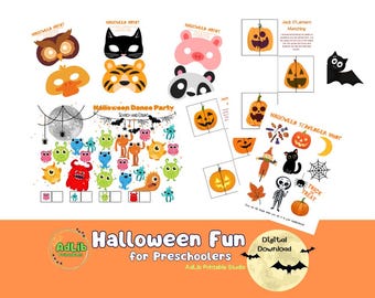 Preschool Halloween Fun Printables