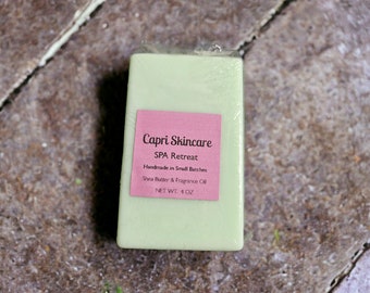 SPA Retreat (Shea Butter) Bar Soap, Natural Soap Bar