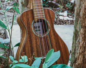 Handmade Koa Concerto Ukulele: Filipino Crafted Instrument