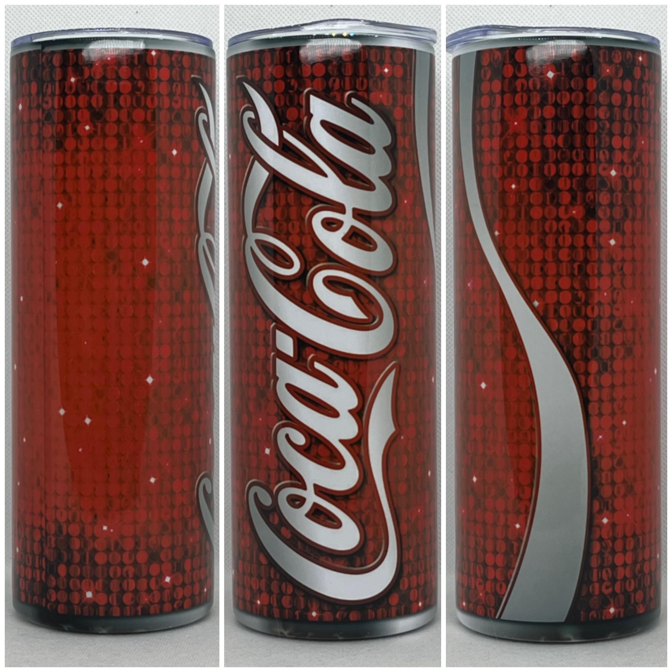 Cocacola 20 Ounce Tumbler - Etsy
