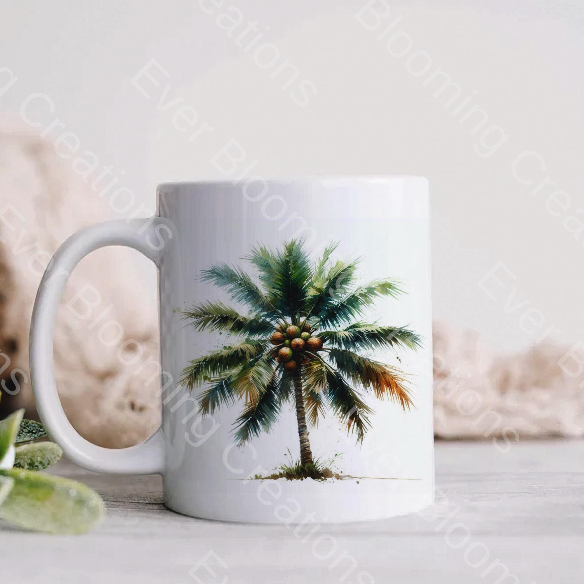 Hawaii マグカップ ボウル coconut tree Hawaii マグカップ ボウル coconut tree
