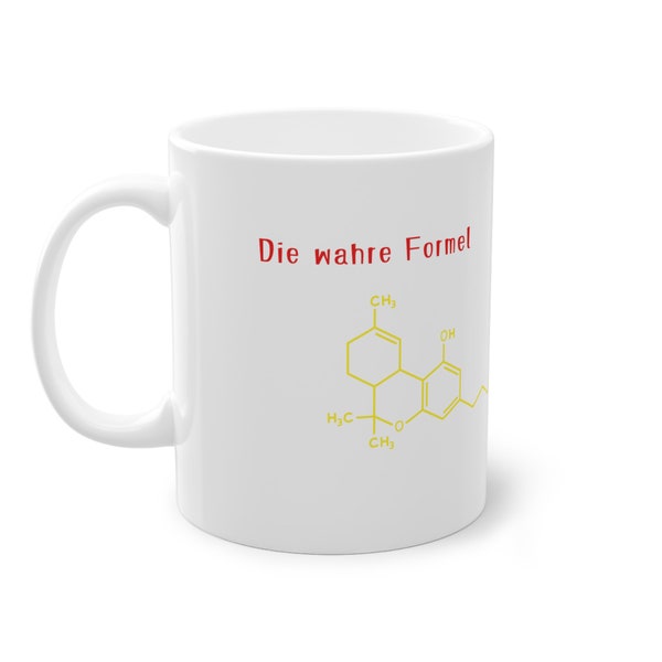 Tasse "THC-Weltfrieden" #420 11 oz