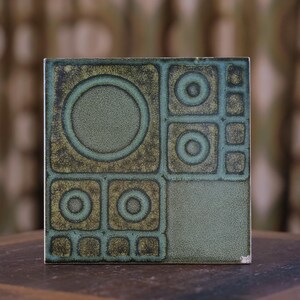 Vintage 1970s ceramic tiles made in Coimbra (Portugal)