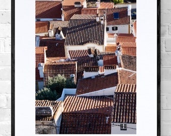 Château de Vide | Série de toits portugais | tirage photographique original