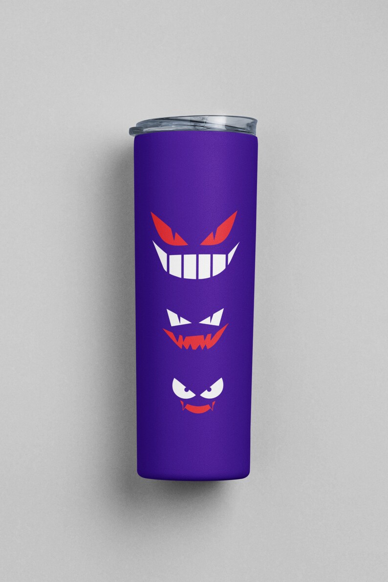 Gengar Face SVG EPS PNG, Pokemon Svg, Gengar Svg, Video Game Svg, Anime