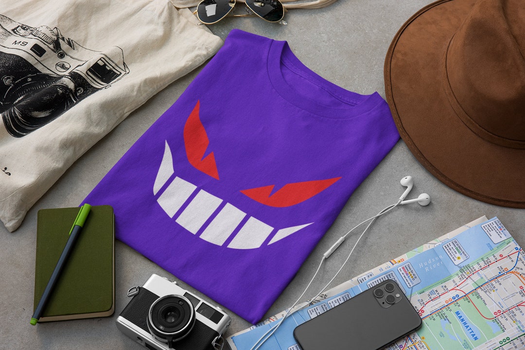 Gengar Face SVG EPS PNG, Pokemon Svg, Gengar Svg, Gengar Design Svg, T