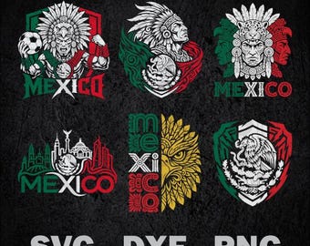 Mexico Pride SVG Bundle - Mexican Pride Design for Vinyl Decal, T-Shirt, Totebag, Mug