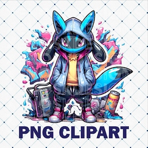 Personagem de videogame PNG, Anime png, Video GAme clipart, download digital, arquivo de sublimação, Arte de videogame, Impressão de anime