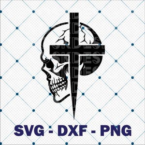Skull Cross SVG Graphic, Eye-Catching Vector Art for Scrapbooking Projects, Ideal Gift for Artists and Crafters Who Love Dark Aesthetics
