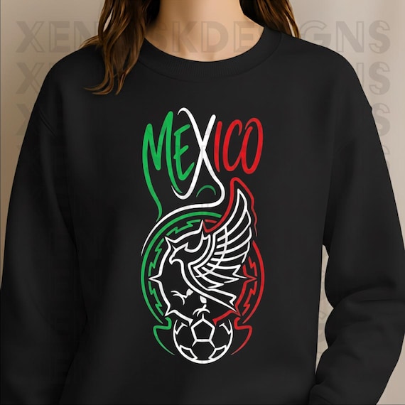 Mexico Soccer PNG – National Team Eagle Crest Digital Download