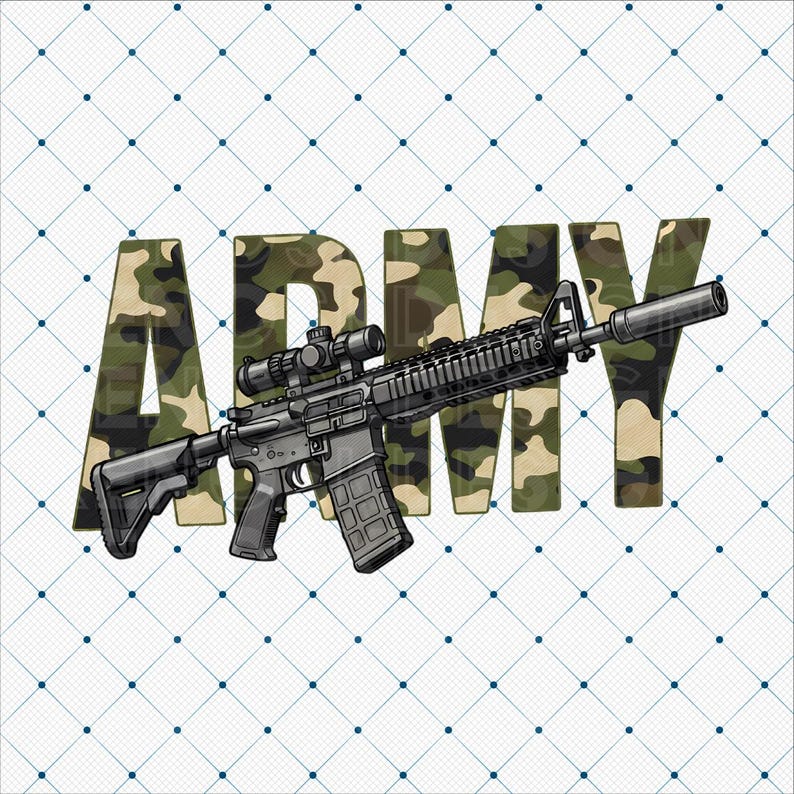Army Assault Rifle PNG - Tactical Military Clipart - Camouflage Army ...