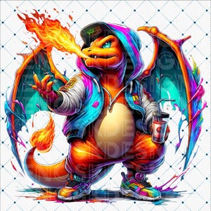 Personagem de videogame PNG, Anime png, Video GAme clipart, download digital, arquivo de sublimação, Arte de videogame, Impressão de anime