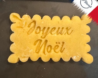 "Merry Christmas" cookie cutter