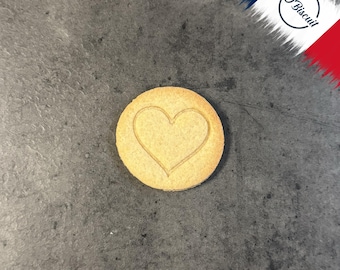 Heart cookie cutter (imprint)