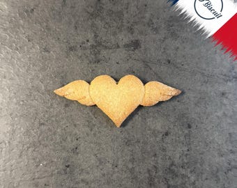 Winged Heart Cookie Cutter