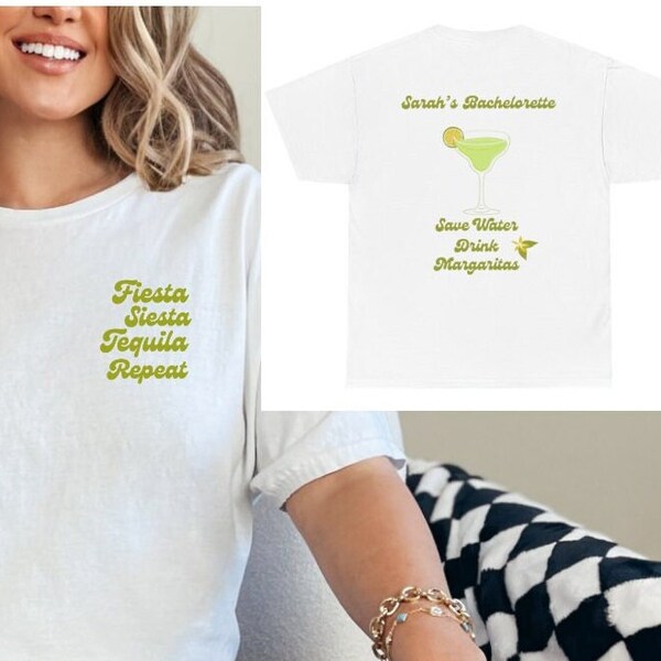 Bachelorette Shirt | Custom Shirt | Tequila | Beach Theme | Margarita | Bachelorette Party | Future Mrs | Bride To Be | Cotton Shirt