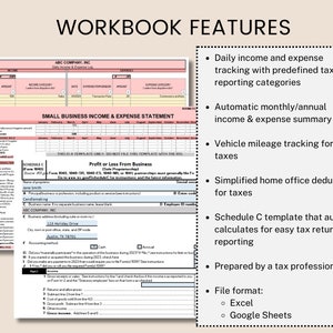 Workbook features
