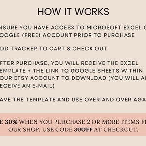 30% discount off when you use code 30OFF at checkout on 2 or more shop items