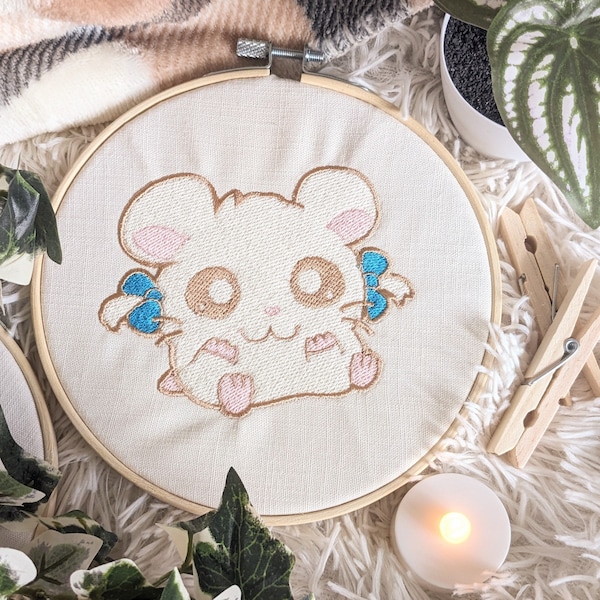 Hamtaro - Bijou Embroidery Hoop