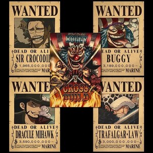 Poster, Home Decor, Geburtstagsgeschenke, Anime One Piece, Vintage Poster, Kinderzimmern, Wohnzimmer, Wanddekoration Cartoons ....