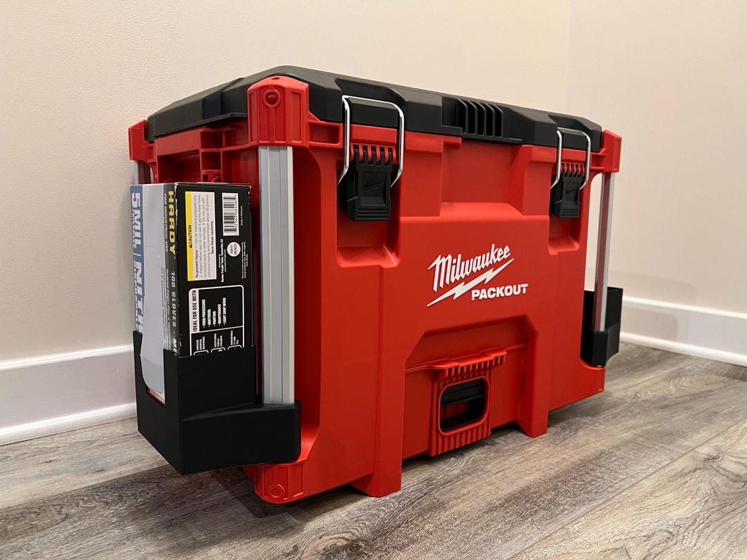 Glove Holder for Milwaukee Packout | Tool Box Accessory | Jobsite ...