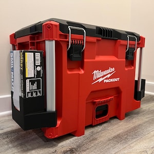 Glove Holder for Milwaukee Packout | Tool Box Accessory | Jobsite Organizer for Work Gloves