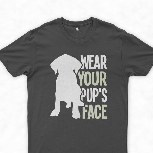 Dog Lover Shirt, T Shirt For Dog Lovers, Dog Lover Tee, Pet Owner Gift, Animal Lover Tshirt | Wear Your Pup'S Face