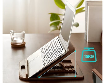 Adjustable Laptop Stand | Portable Desk Stand | Ergonomic Lap Stand | Premium Portable Desk Stand