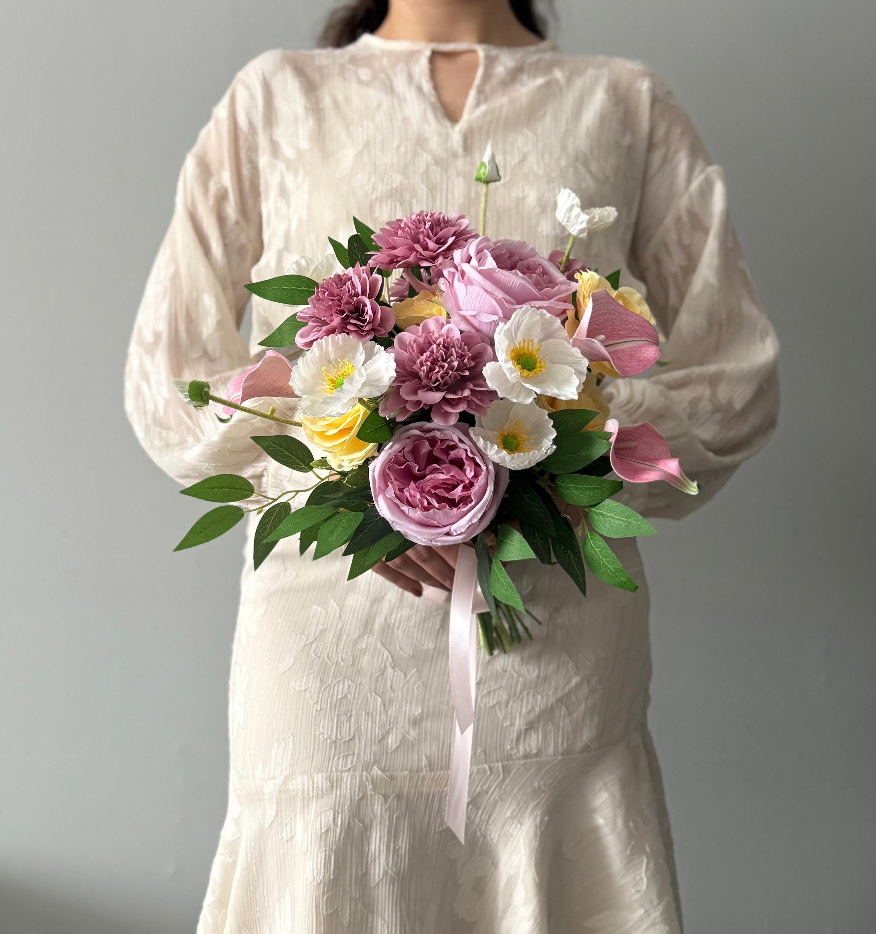 Pastel Purple Calla Lily Bouquet