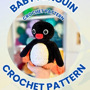 Baby Pingu PDF Crochet Pattern /EN & FR version !