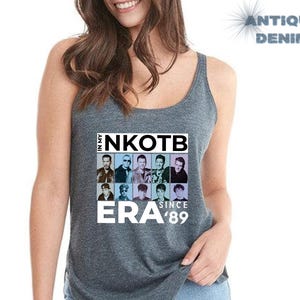 NKOTB Era Tank Top, New Kids On The Block Tank Top, Vintage NKOTB Group Tank Top, Mixtape Tour Blockhead Tank Top, NKOTB Concert Tank Top