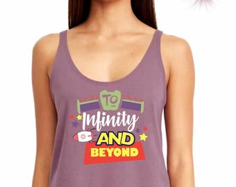 Toy Story To Infinity and Beyond Tank Top, Buzz Lightyear Tank Top, Sheriff Woody Tank Top, Toy Story Birthday, Disney Best Friends Tank Top