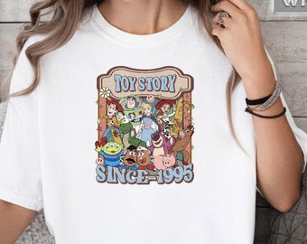 Toy Story Since 1995 Shirt, Buzz Lightyear Shirt, Sheriff Woody Shirt, Toy Story Birthday, Disney Best Friends Shirt, Disney Family Matching