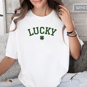 Lucky Shirt, Lucky Shamrock, St Pattys Day Shirt, Lucky Shirt Women, Shamrock Shirt, Green Shirt, St Patricks Day Shirt Women, Lucky Shirt