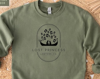 Disney Tangled Rapunzel Lost Princess Lantern Co Est 2010 Retro Sweatshirt, WDW Magic Kingdom Disney Sweater, Disney Tangled Crewneck