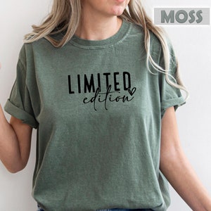 Limited Edition Birthday T-Shirt, Birthday Party Tshirts, Birthday Gift For Her, Birthday Gift Shirt for Women Tees, Vintage Limited Edition