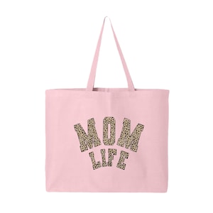 Mom Life Tote Bag, Mom Beach Bag, Mother&#39;s Day Gift Idea, Mom Birthday Gift, New Mom Tote, Mama Mom Bruh Tote Bag