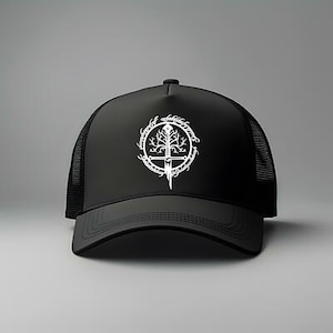 Sword Foam Mesh-Back Trucker Cap, Narsil Broken Blade Cap, Tolkien Cap, LOTR Fans Hat, Gift For Book Lovers, Narsil Sword Cap
