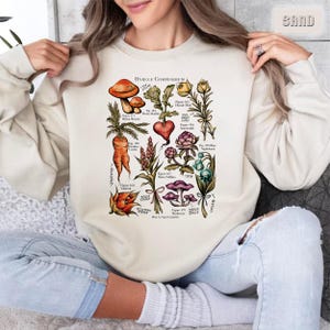Hyrule Compendium Sweatshirt, Hyrule Korok Crewneck, Video Game Sweater, Breath Of The Wild, Gift for Plant Lover, Hyrule Sweatshirt